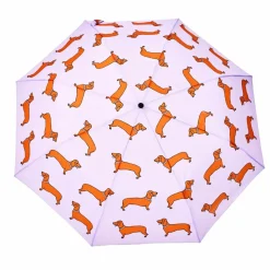 Graham & Green Umbrellas<Dachshund Purple Duck Umbrella