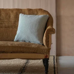 Graham & Green Sofa Cushions|Cushions<Dark Blue Stripe Square Cushion