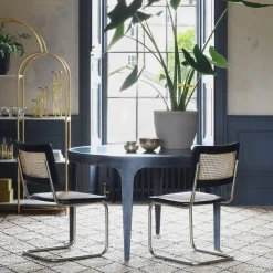 Graham & Green Dining Tables<Delaney 4 Seater Green Marble Dining Table