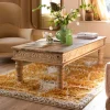 Graham & Green Coffee Tables<Delilah Carved Coffee Table