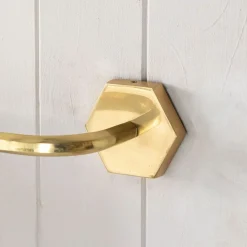 Graham & Green Bathroom Accessories<Devonshire Hexagon Towel Rail