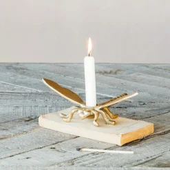 Graham & Green Candle Holders & Candles<Diego Dragonfly Candle Holder