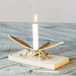 Graham & Green Candle Holders & Candles<Diego Dragonfly Candle Holder