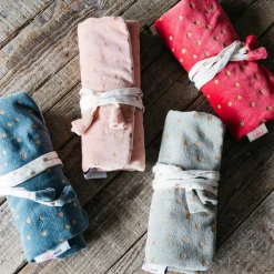 Graham & Green Jewellery Boxes & Trinket Trays<Dotty Velvet Jewellery Rolls