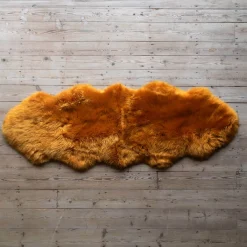 Graham & Green Sheepskins & Hides<Double Mustard Sheepskin