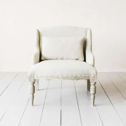 Graham & Green Armchairs<Duchess Natural Linen Armchair