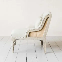 Graham & Green Armchairs<Duchess Natural Linen Armchair