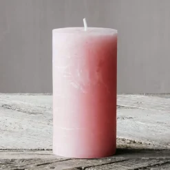 Graham & Green Candle Holders & Candles<Dusky Pink Pillar Candles