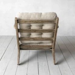 Graham & Green Armchairs<Dylan Natural Linen Armchair