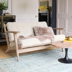 Graham & Green Ready To Go Sofas<Dylan Natural Linen Sofa