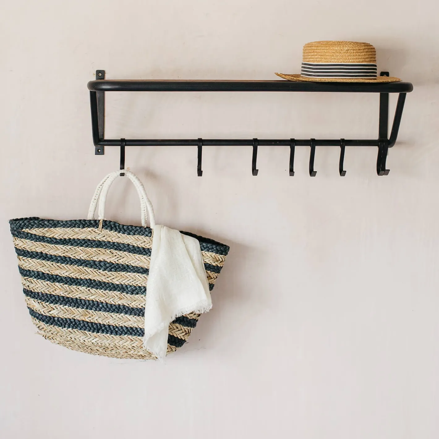 Graham & Green Hallway Storage|Coat Racks & Hooks<Eight Hook Coat Rack