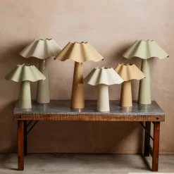 Graham & Green Table Lamps<Eldon Sage Enamel Table Lamp Large