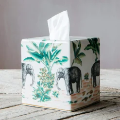 Graham & Green Decorative Accessories<Elephant Tissue Box Cover