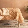 Graham & Green Quilts & Bedding<Eliza Floral Block Printed Bed Quilt