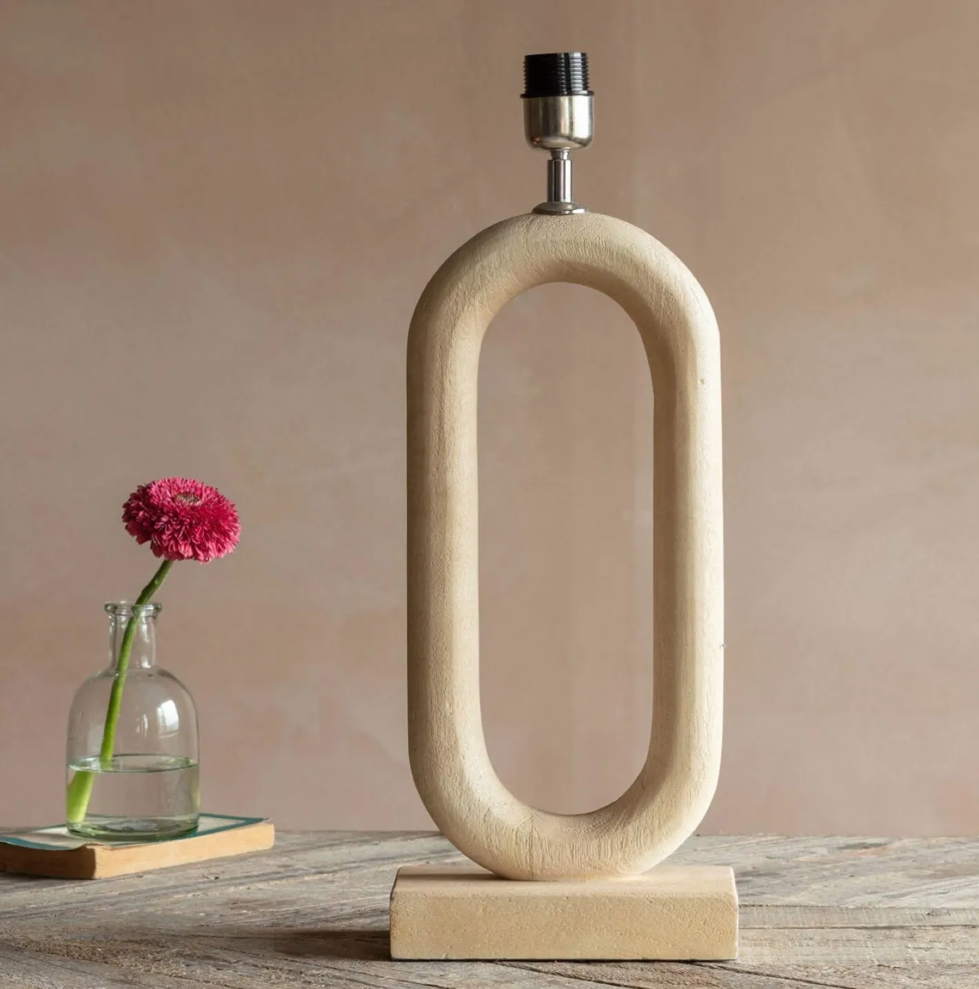 Graham & Green Table Lamps<Enzo Wooden Table Lamp