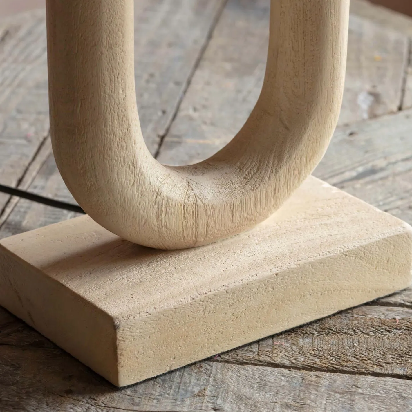 Graham & Green Table Lamps<Enzo Wooden Table Lamp