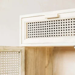 Graham & Green Cabinets & Cupboards<Esben Cane Cupboard with Drawers