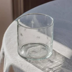 Graham & Green Vases & Plant Pots<Etched Star Vase Small