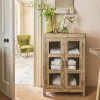 Graham & Green Cabinets & Cupboards<Ethan Wooden & Glass Cabinet
