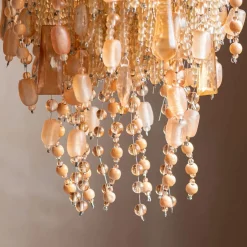 Graham & Green Ceiling Lights & Chandeliers<Evangeline Beaded Pendant Lights