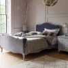 Graham & Green Beds & Headboards<Evelyn Grey Velvet Beds