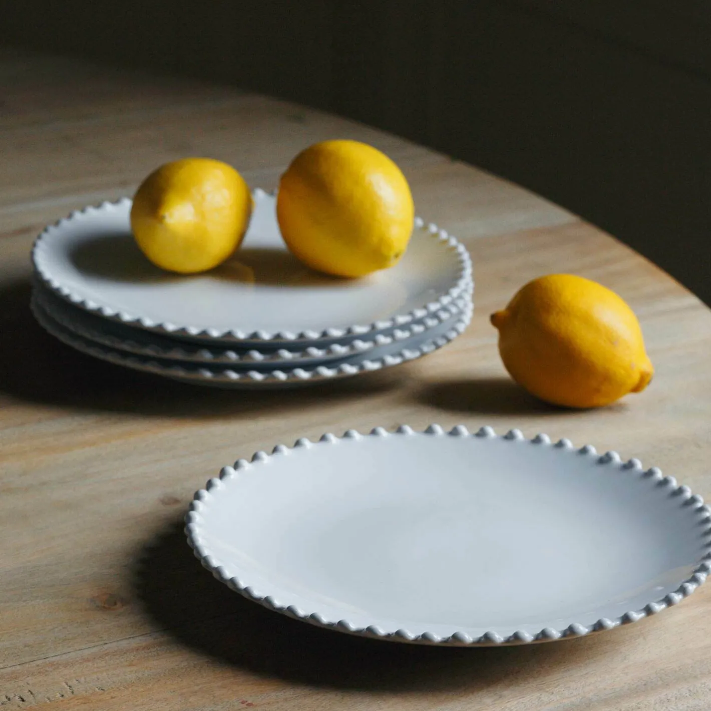 Graham & Green Tableware<Eve White Bobble Tableware