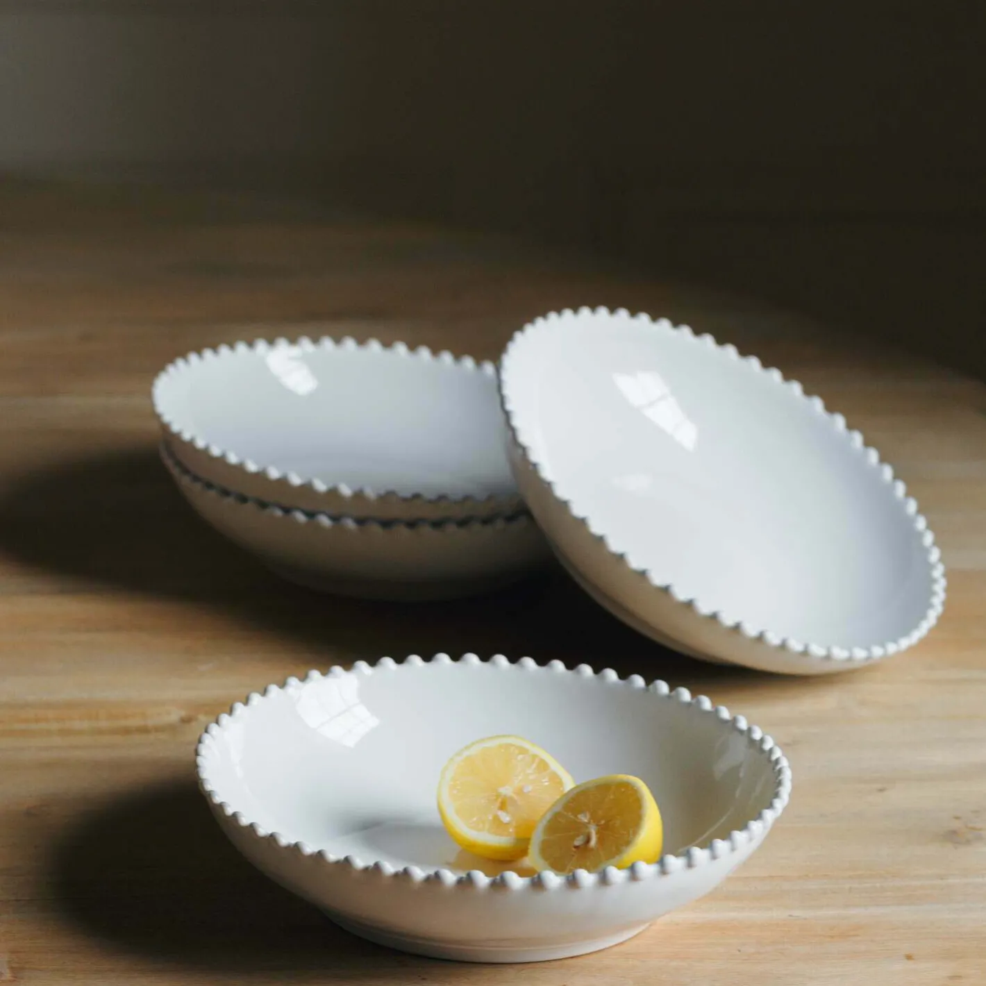 Graham & Green Tableware<Eve White Bobble Tableware