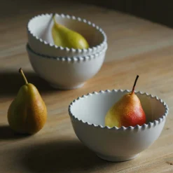 Graham & Green Tableware<Eve White Bobble Tableware