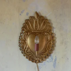 Graham & Green Wall Lights & Sconces<Ex-Voto Antiqued Gold Wall Light
