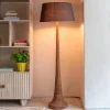 Graham & Green Floor Lamps<Farly Wood Floor Lamp with Shade