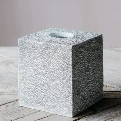 Graham & Green Decorative Accessories<Faux Shagreen Tissue Box