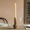 Graham & Green Candle Holders & Candles<Felix Large Olive Ceramic Candle Holder