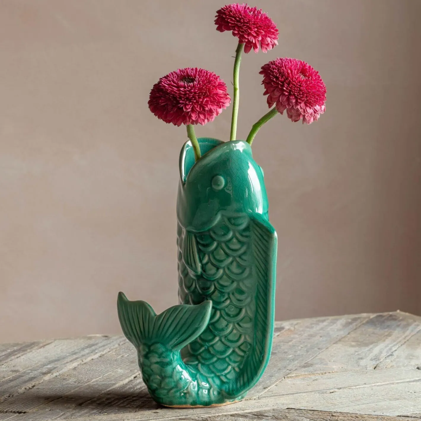 Graham & Green Vases & Plant Pots<Fin the Fish Vase