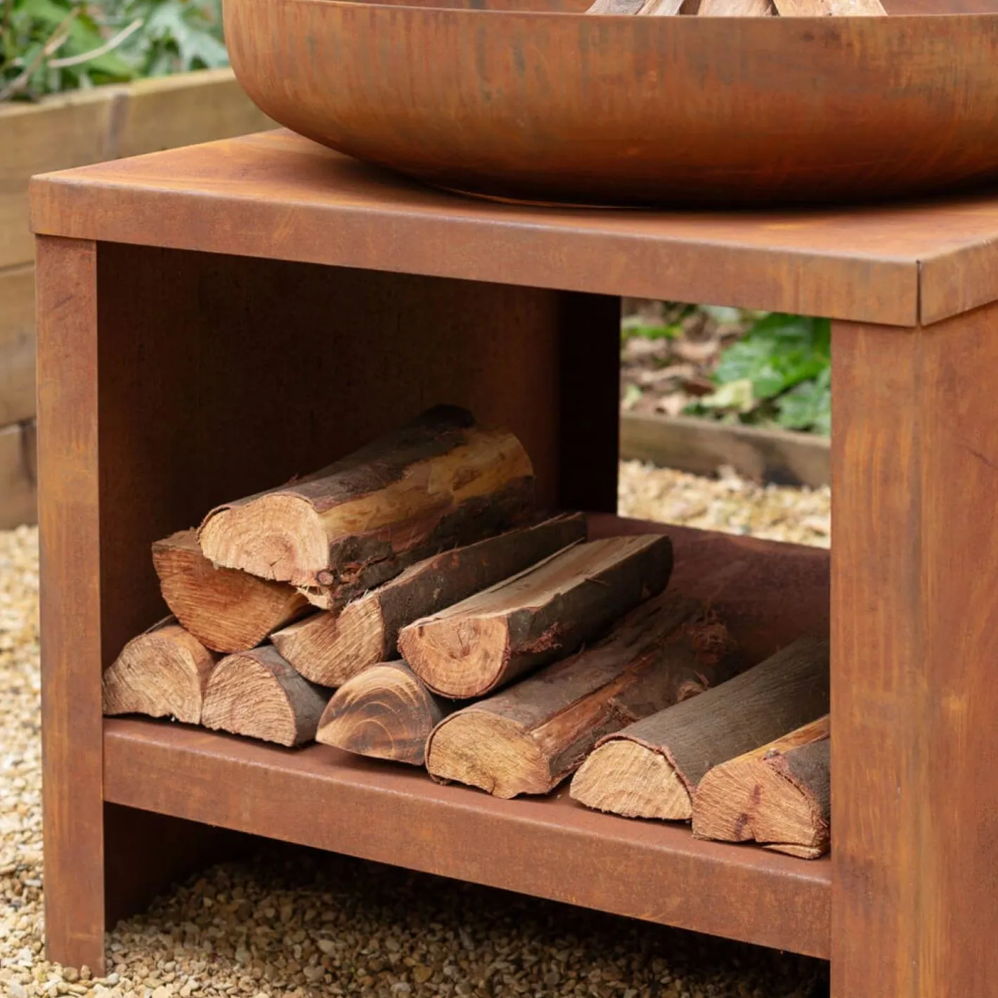 Graham & Green Fire Pits And Bowls|Fire Pits And Bowls<Fire Bowl and Wood Storage