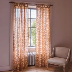 Graham & Green Curtains & Curtain Ties<Fleur Single Curtain
