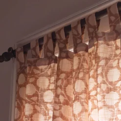 Graham & Green Curtains & Curtain Ties<Fleur Single Curtain