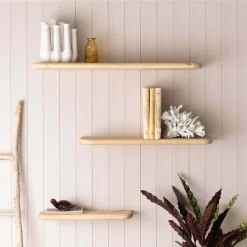 Graham & Green Shelves & Bookcases<Floating Wooden Shelves