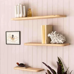 Graham & Green Shelves & Bookcases<Floating Wooden Shelves