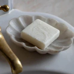 Graham & Green Kitchen Accessories|Bathroom Accessories<Flower Marble Soap Holder