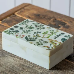 Graham & Green Decorative Accessories|Jewellery Boxes & Trinket Trays<Flower Print Trinket Box