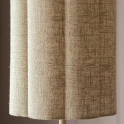 Graham & Green Table Lamps<Fluted Fabric Table Lamp