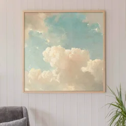 Graham & Green Prints & Wall Art<Framed Light Clouds Print Large