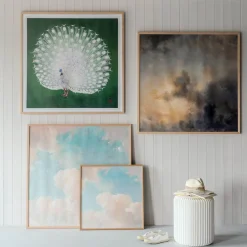 Graham & Green Prints & Wall Art<Framed Light Clouds Print Large