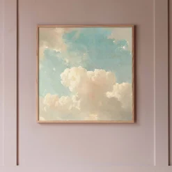 Graham & Green Prints & Wall Art<Framed Light Clouds Print Small
