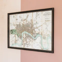 Graham & Green Prints & Wall Art<Framed River Thames Map