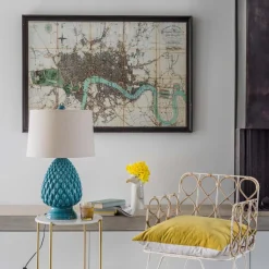 Graham & Green Prints & Wall Art<Framed River Thames Map
