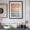 Graham & Green Prints & Wall Art<Framed Watercolour Swatch Print