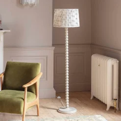 Graham & Green Floor Lamps<Freya Cashmere Floor Lamp