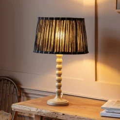 Graham & Green Table Lamps<Freya Cashmere Table Lamp