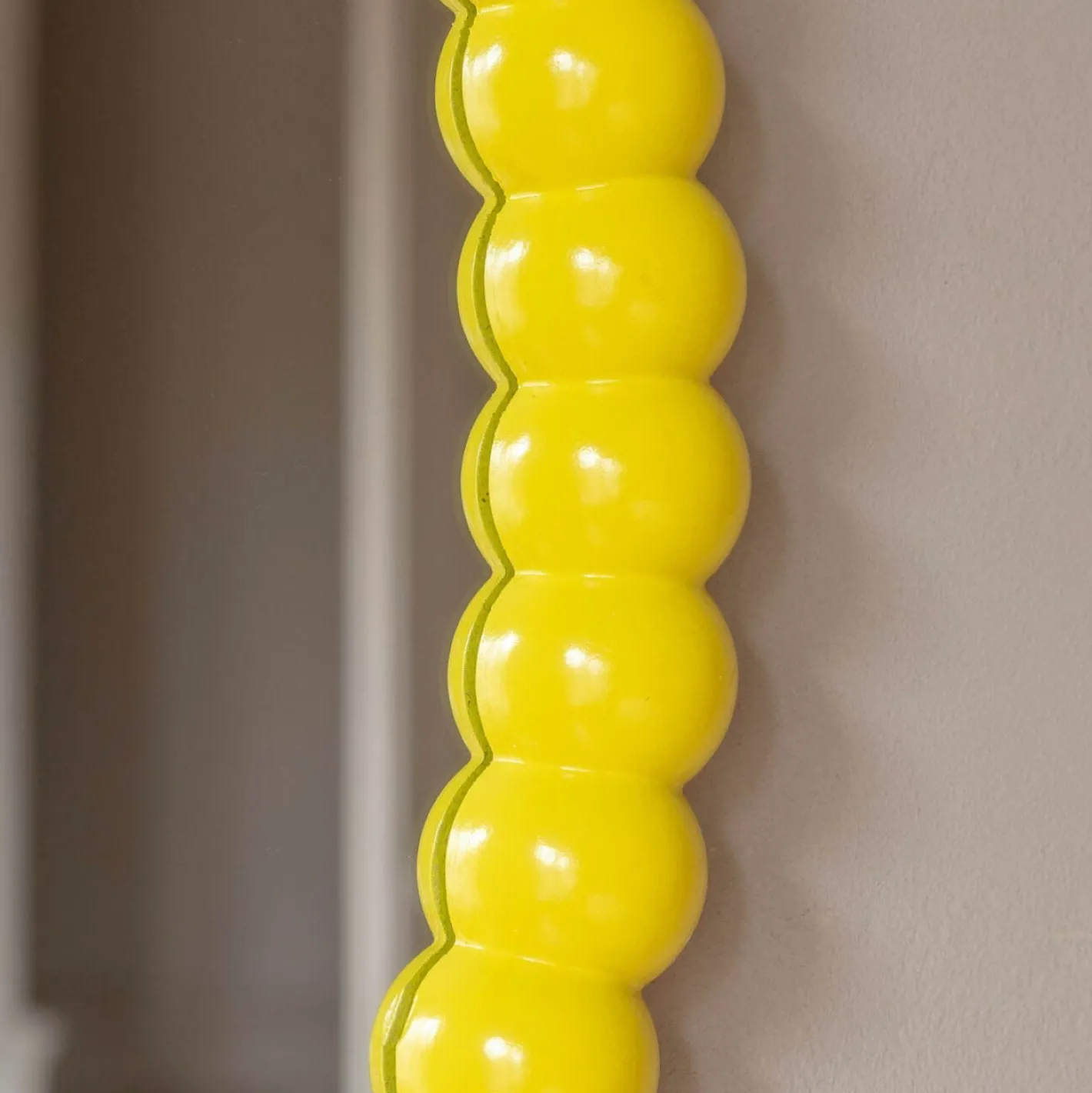 Graham & Green Wall Mirrors<Freya Yellow Wall Mirror